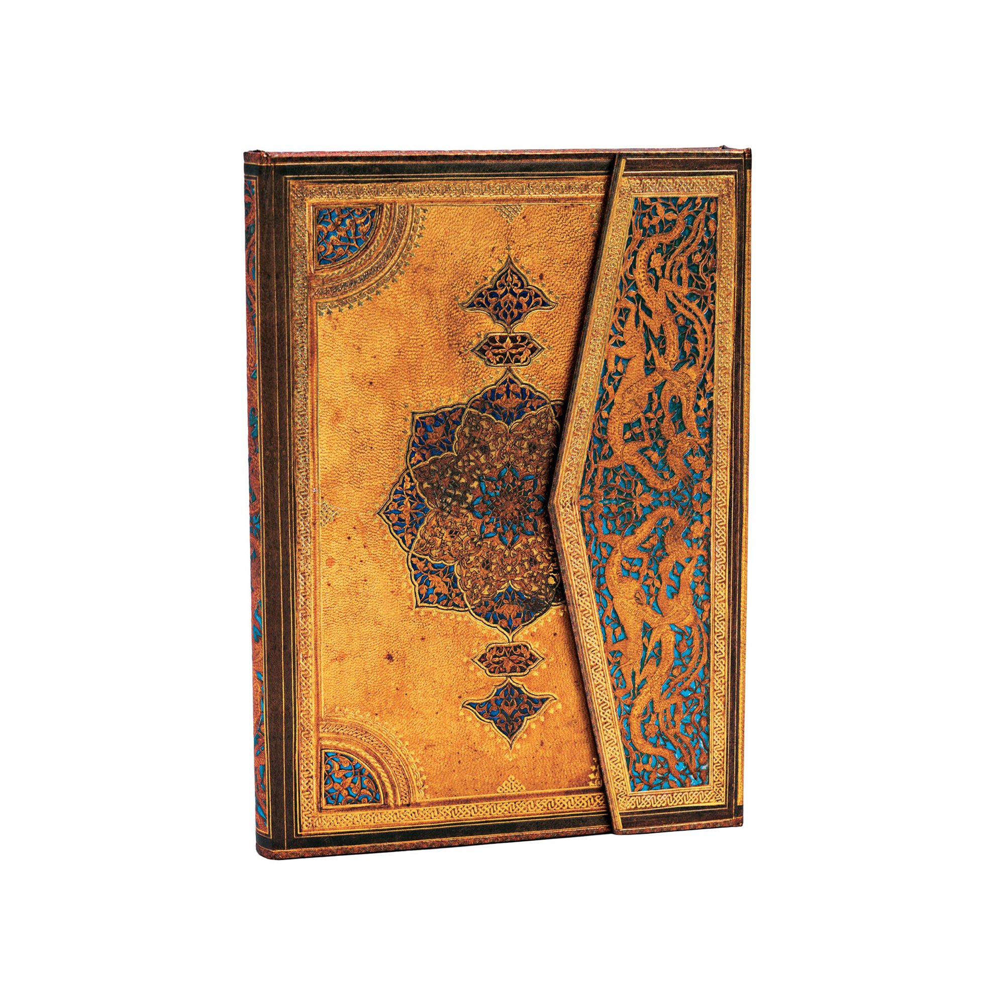 Paperblanks Тефтер Safavid, Midi, широки редове, твърда корица, 72 листа