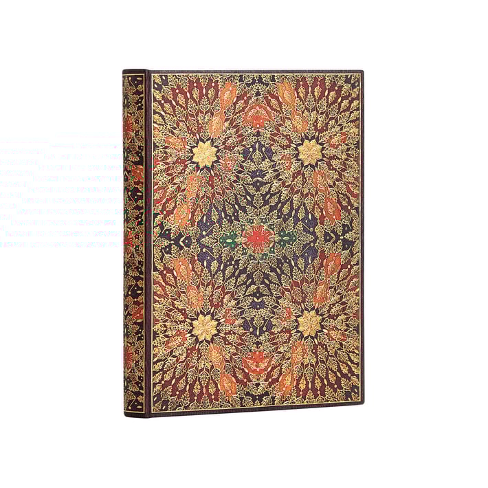 Paperblanks Тефтер Fire Flowers, Midi, твърда корица, 120 листа