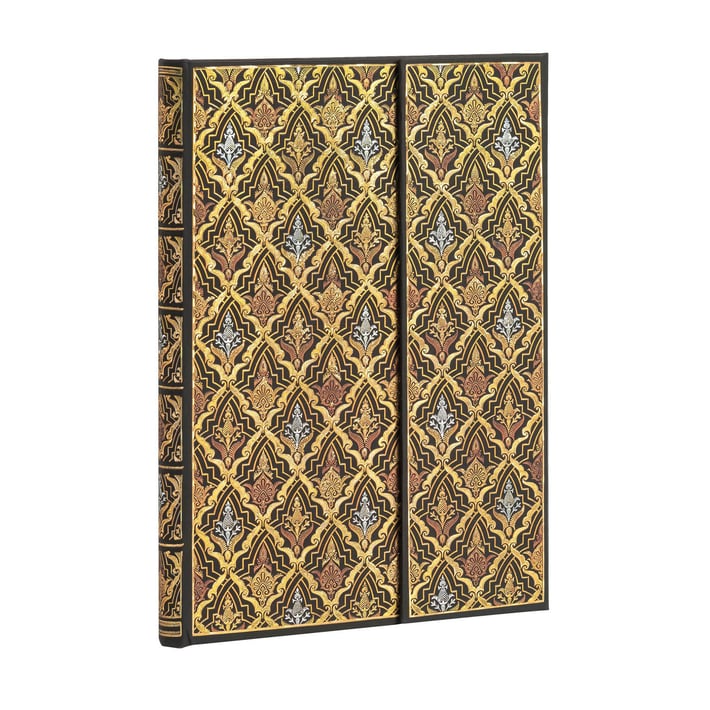 Paperblanks Тефтер Destiny, Midi, широки редове, твърда корица, 72 листа