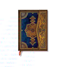 Paperblanks Тефтер Safavid Indigo, Midi, твърда корица, 72 листа