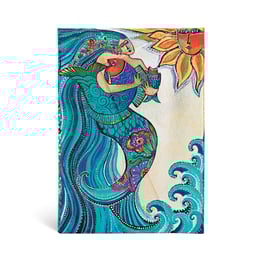 Paperblanks Тефтер Ocean Song, Midi, широки редове, твърда корица, 80 листа