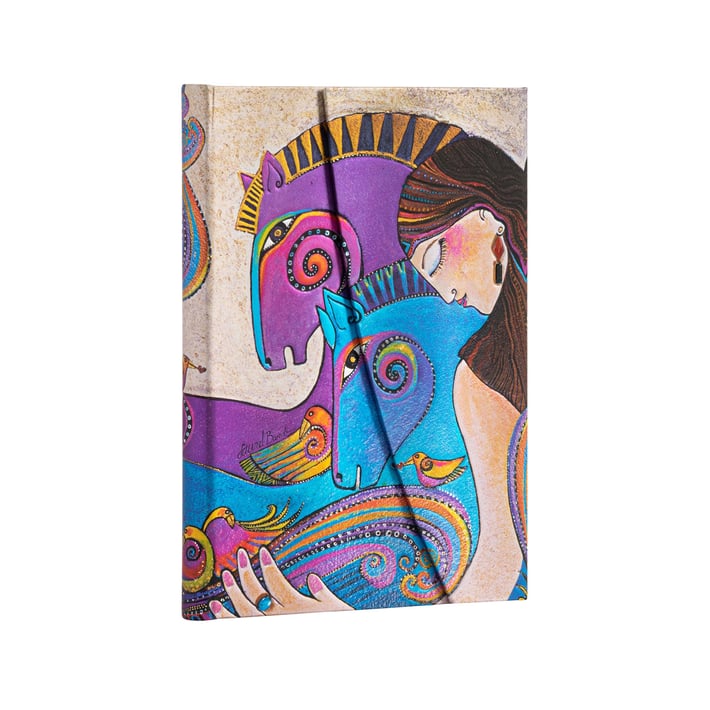 Paperblanks Тефтер Maria and Mares, Midi, твърда корица, 72 листа