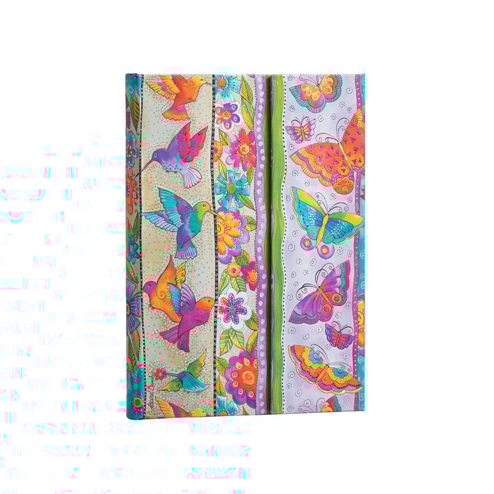 Paperblanks Тефтер Hummingbird, Midi, твърда корица, 72 листа