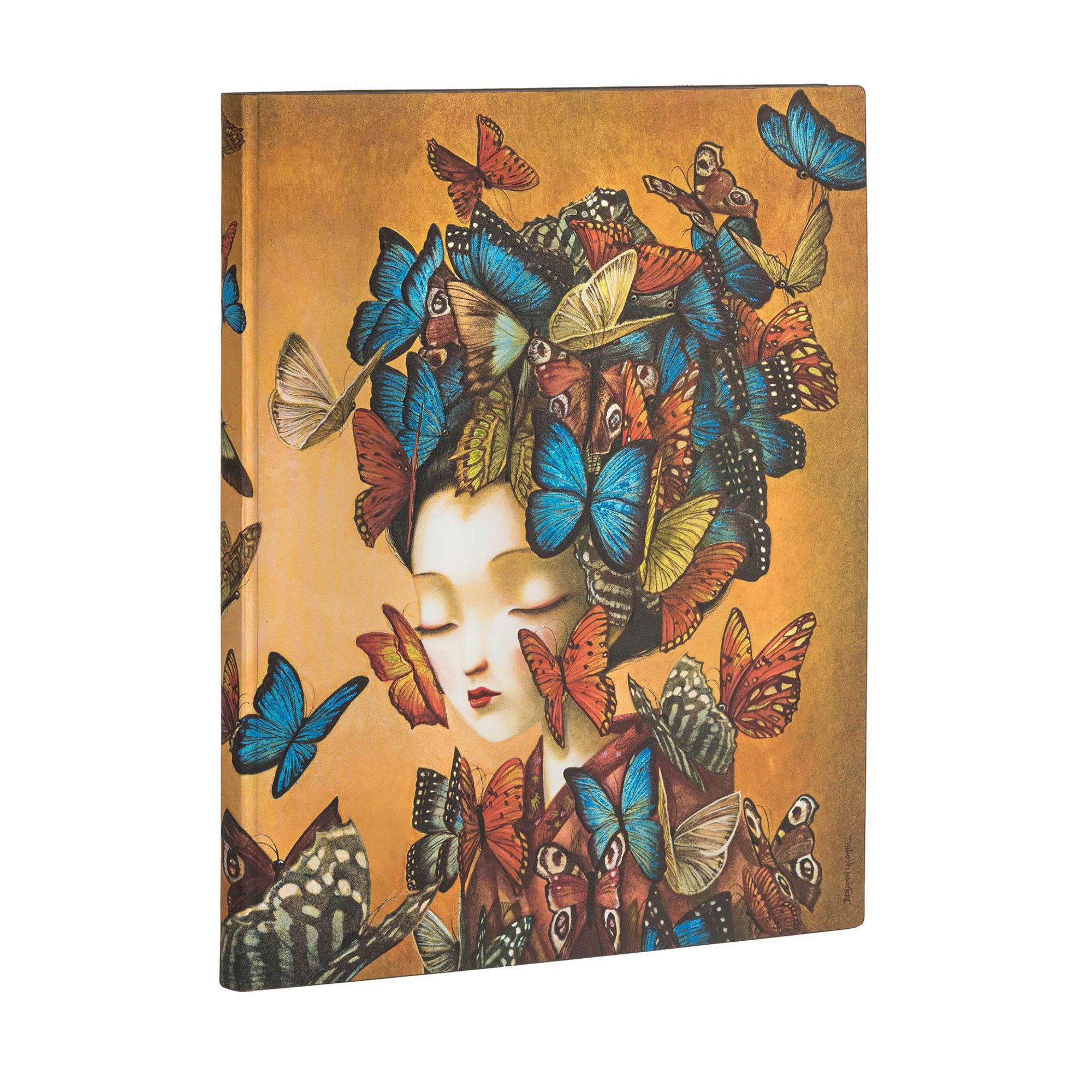 Paperblanks Тефтер Madame Butterfly, Ultra, мека корица, 88 листа