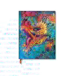 Paperblanks Тефтер Humming Dragon, Ultra, твърда корица, 72 листа
