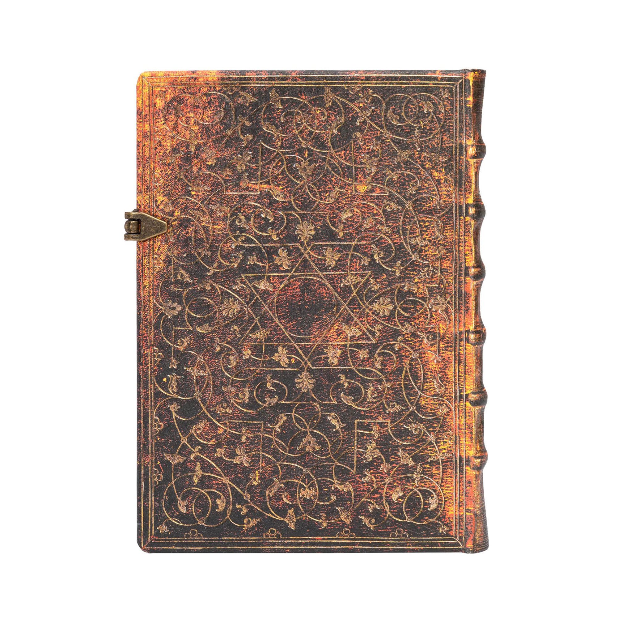 Paperblanks Тефтер Grolier, Midi, широки редове, твърда корица, 120 листа