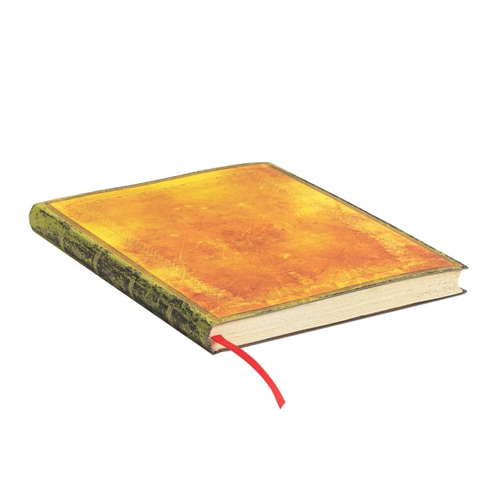 Paperblanks Тефтер Ochre, Ultra, широки редове, мека корица, 120 листа