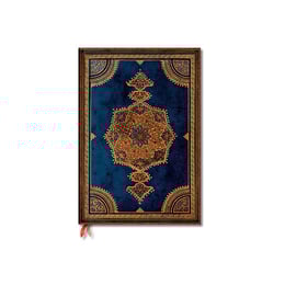 Paperblanks Тефтер Safavid Indigo, Grande, твърда корица, 64 листа