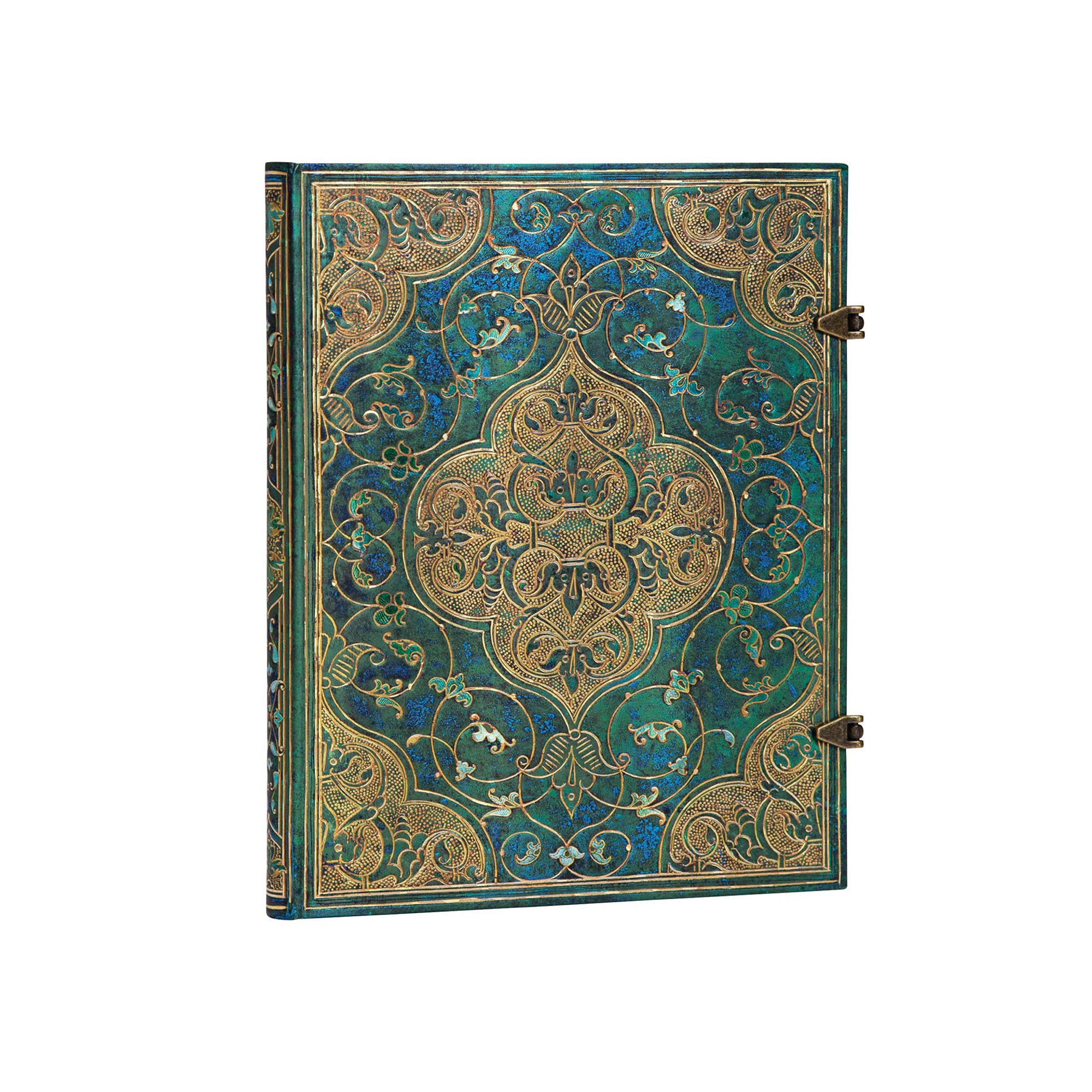 Paperblanks Тефтер Turquoise, Ultra, широки редове, твърда корица, 72 листа