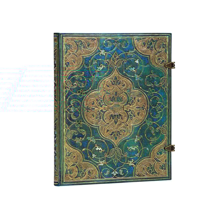 Paperblanks Тефтер Turquoise, Ultra, широки редове, твърда корица, 72 листа