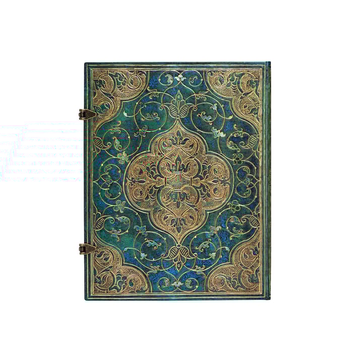 Paperblanks Тефтер Turquoise, Ultra, широки редове, твърда корица, 72 листа