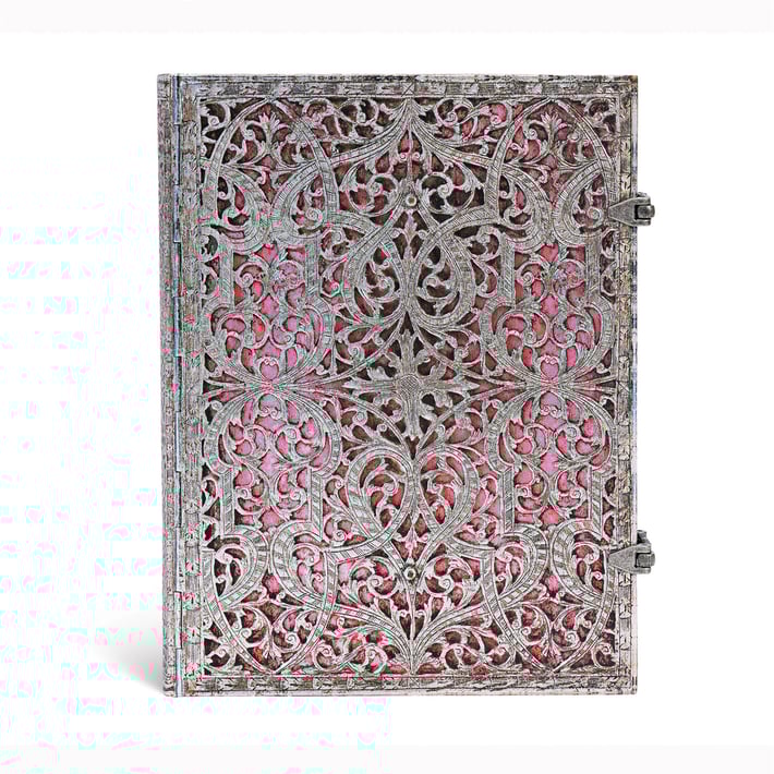 Paperblanks Тефтер Blush Pink, Ultra, широки редове, твърда корица, 120 листа