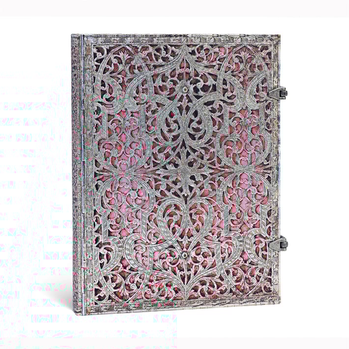 Paperblanks Тефтер Blush Pink, Ultra, широки редове, твърда корица, 120 листа
