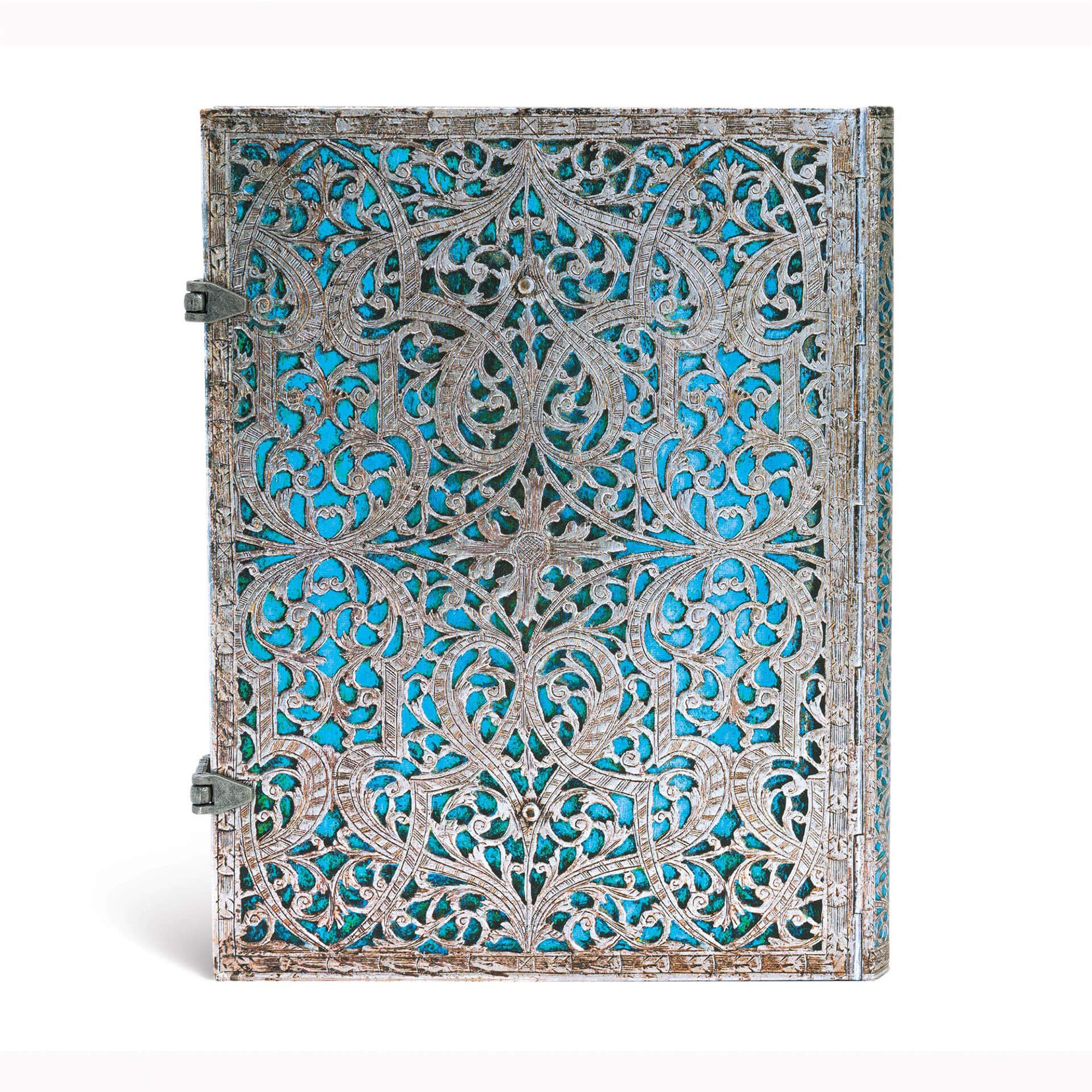 Paperblanks Тефтер Maya Blue, Ultra, широки редове, твърда корица, 120 листа