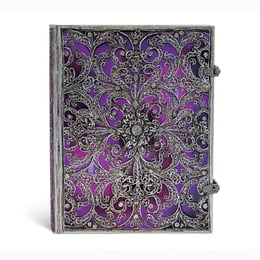 Paperblanks Тефтер Aubergine, Ultra, широки редове, твърда корица, 120 листа