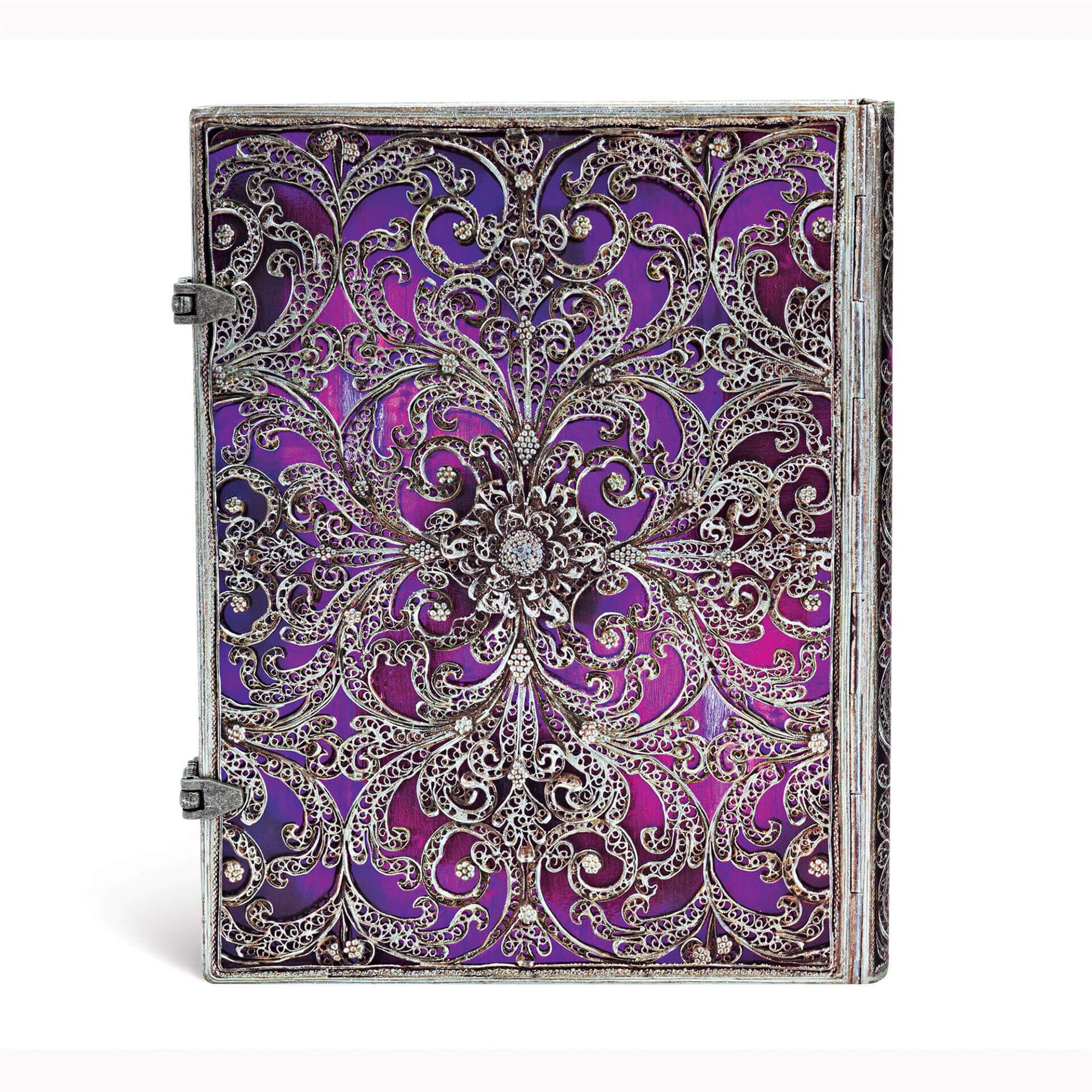 Paperblanks Тефтер Aubergine, Ultra, широки редове, твърда корица, 120 листа