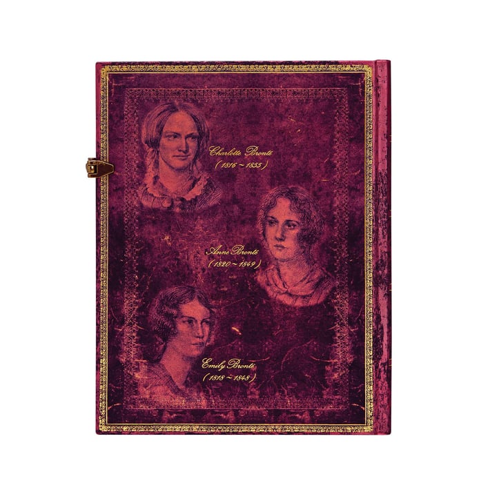 Paperblanks Тефтер Bronte Sisters, Ultra, твърда корица, 72 листа