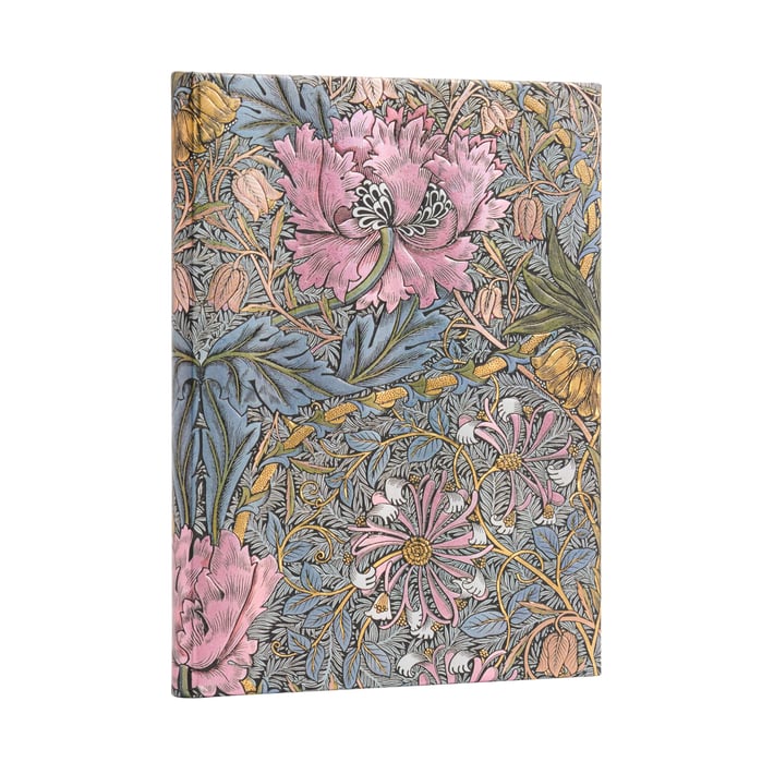 Paperblanks Тефтер William Morris, Ultra, широки редове, твърда корица, 72 листа