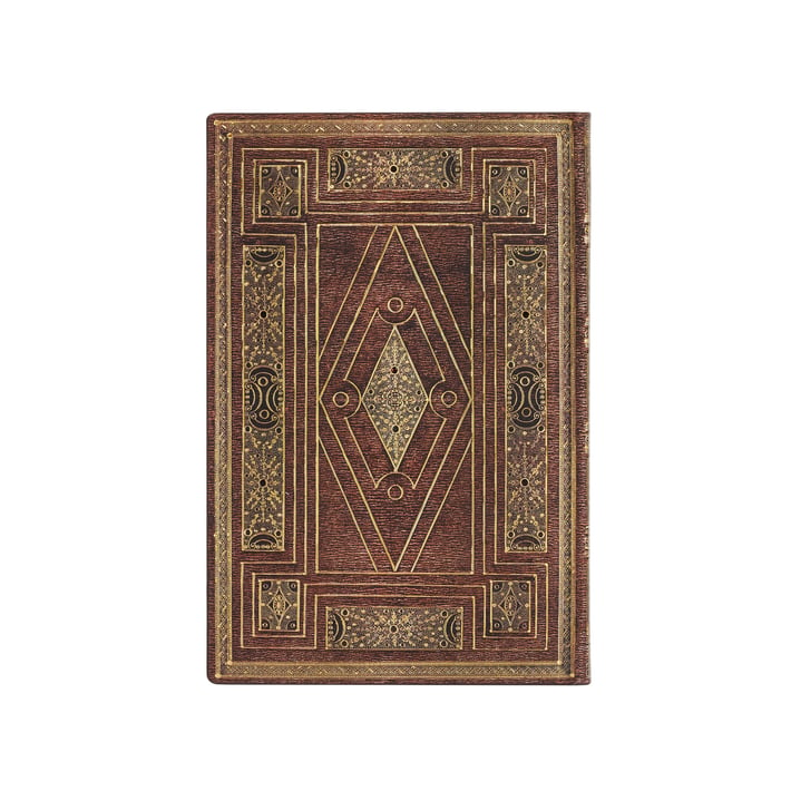 Paperblanks Тефтер Shakespeares Library, Mini, широки редове, мека корица, 104 листа