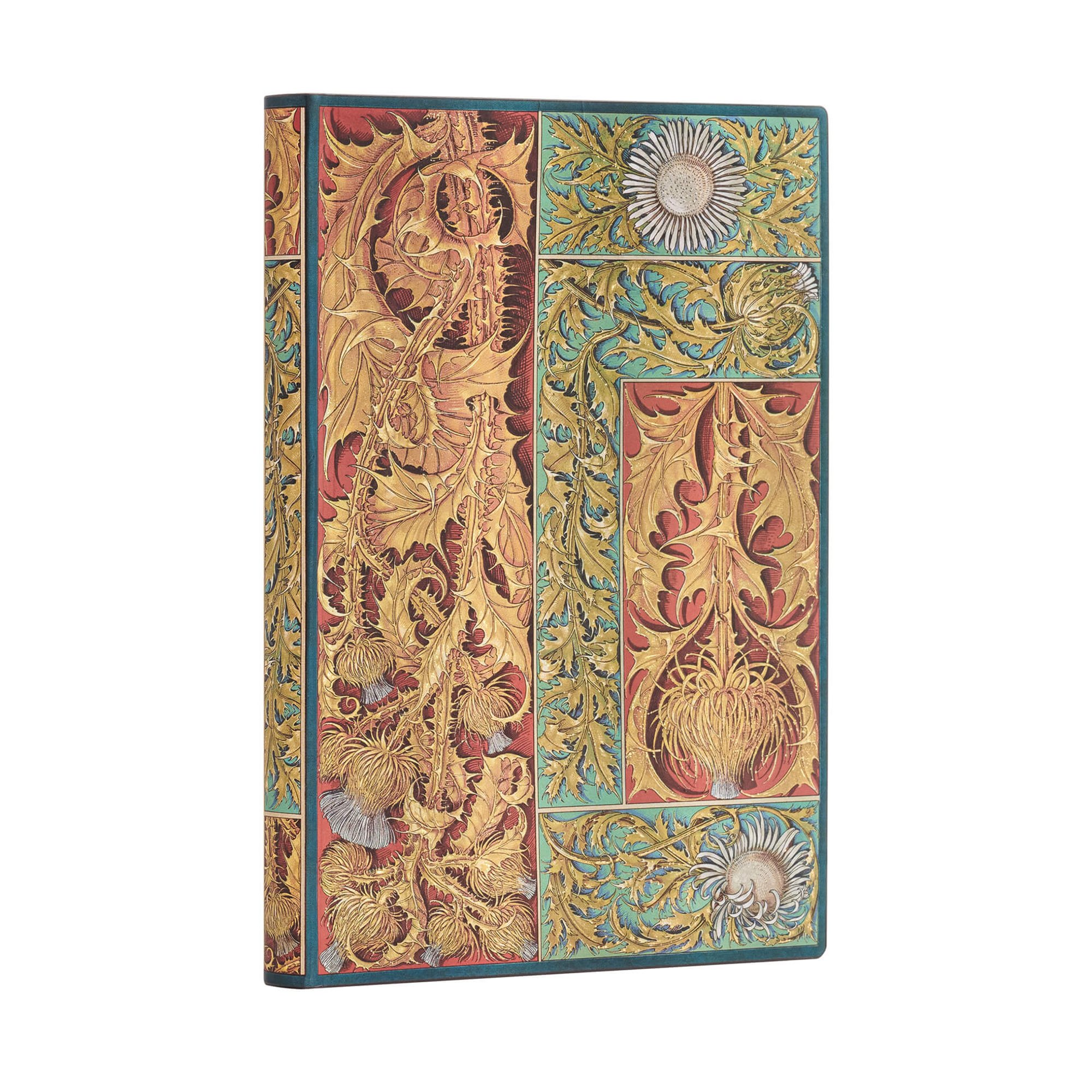 Paperblanks Тефтер Vox Botanica, Ultra, широки редове, мека корица, 88 листа