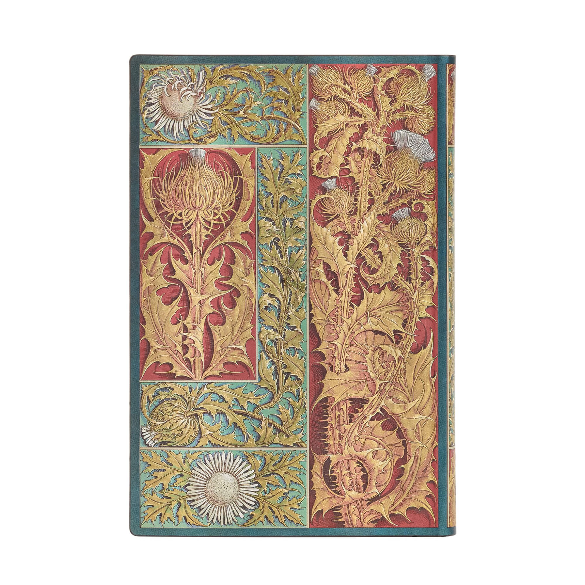 Paperblanks Тефтер Vox Botanica, Mini, широки редове, мека корица, 104 листа