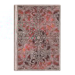 Paperblanks Тефтер Garnet, Midi, мека корица, 88 листа