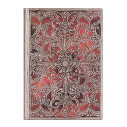 Paperblanks Тефтер Garnet, Midi, мека корица, 88 листа