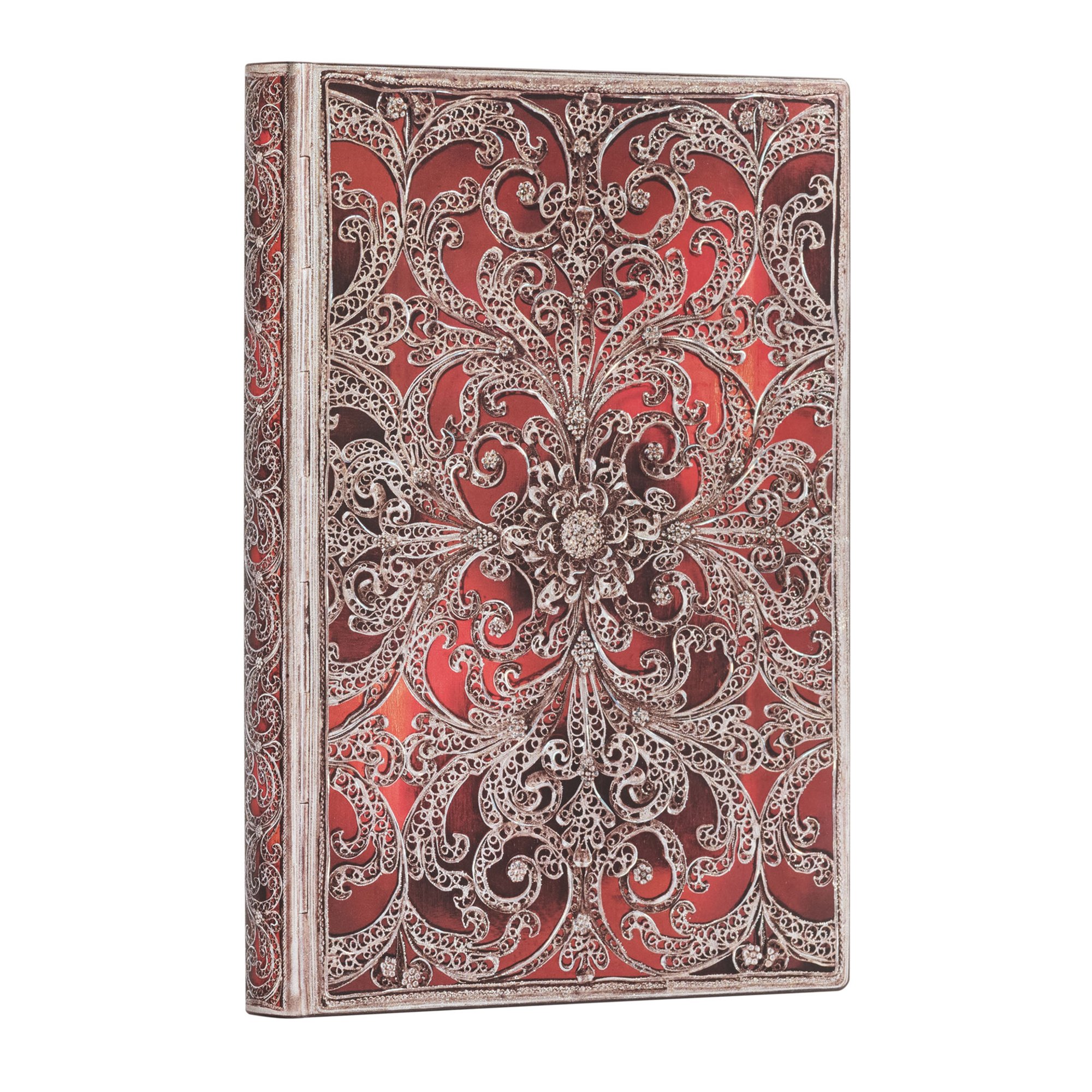 Paperblanks Тефтер Garnet, Midi, мека корица, 88 листа