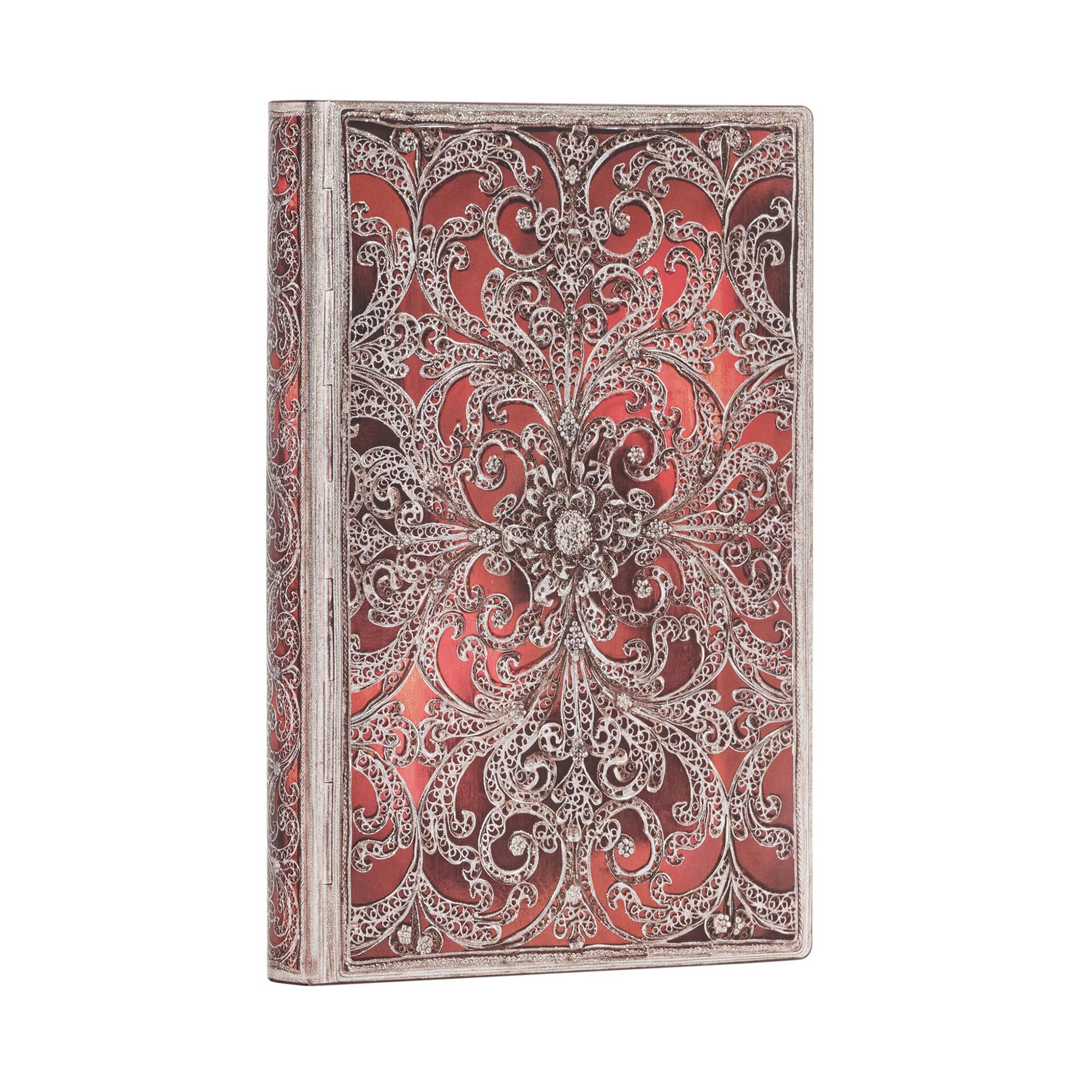 Paperblanks Тефтер Garnet, Mini, широки редове, мека корица, 104 листа