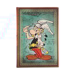 Paperblanks Тефтер Asterix the Gaul, Mini, широки редове, твърда корица, 88 листа