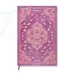 Paperblanks Тефтер Rose Chronicles, Mini, широки редове, мека корица, 104 листа