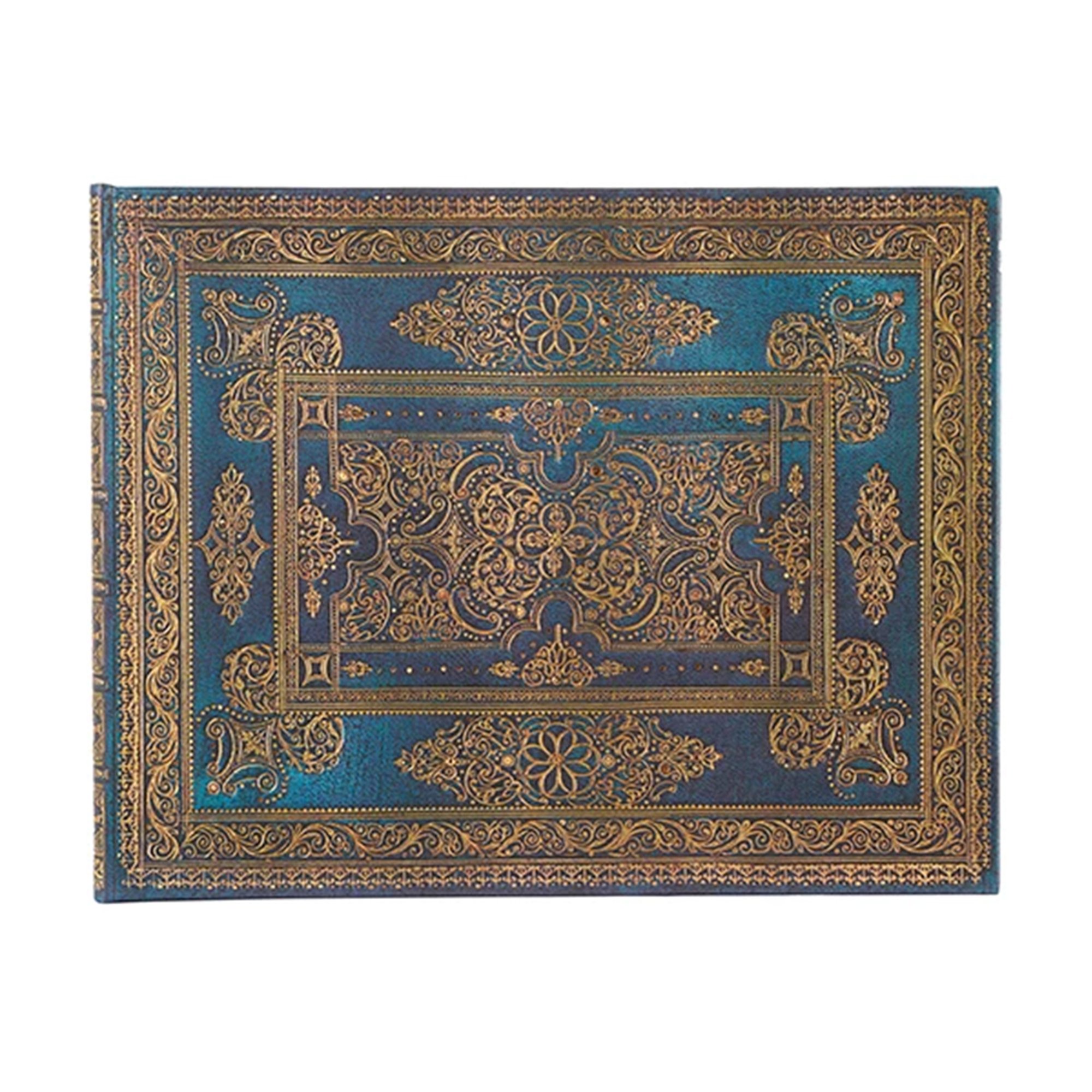 Paperblanks Книга за гости Blue Luxe, 225 х 180 mm, 72 листа