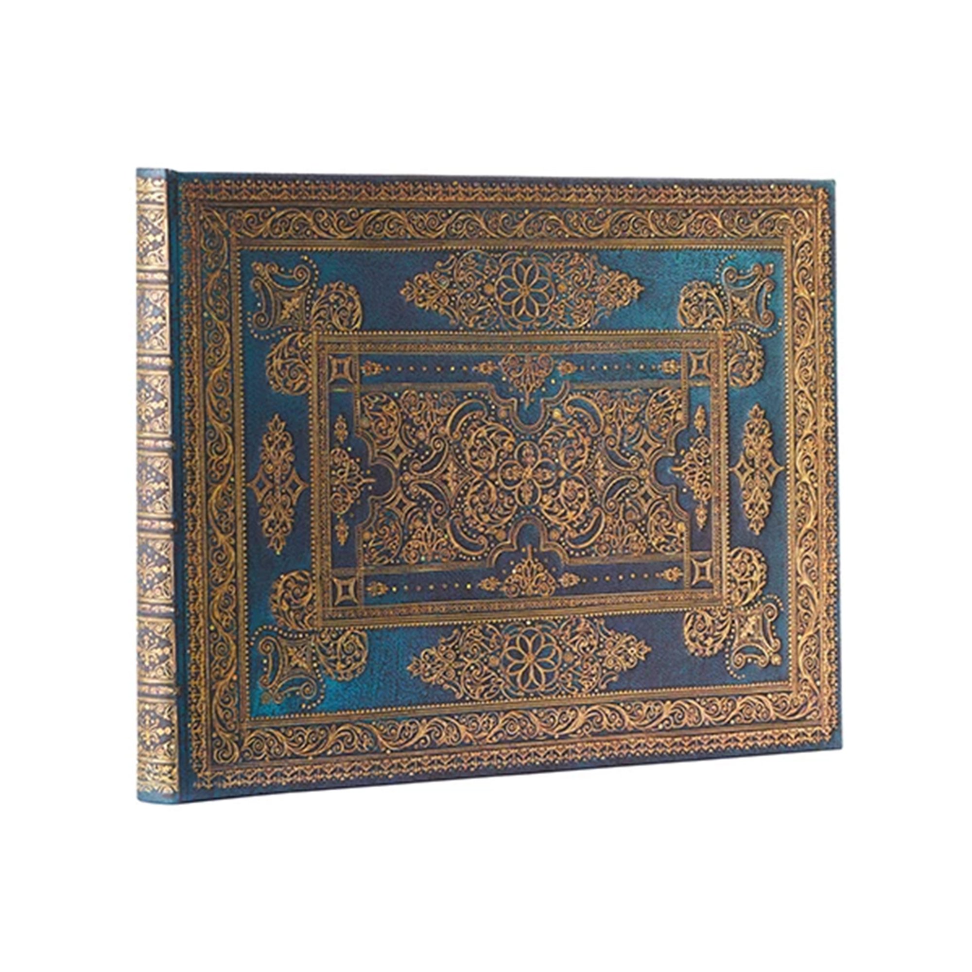 Paperblanks Книга за гости Blue Luxe, 225 х 180 mm, 72 листа