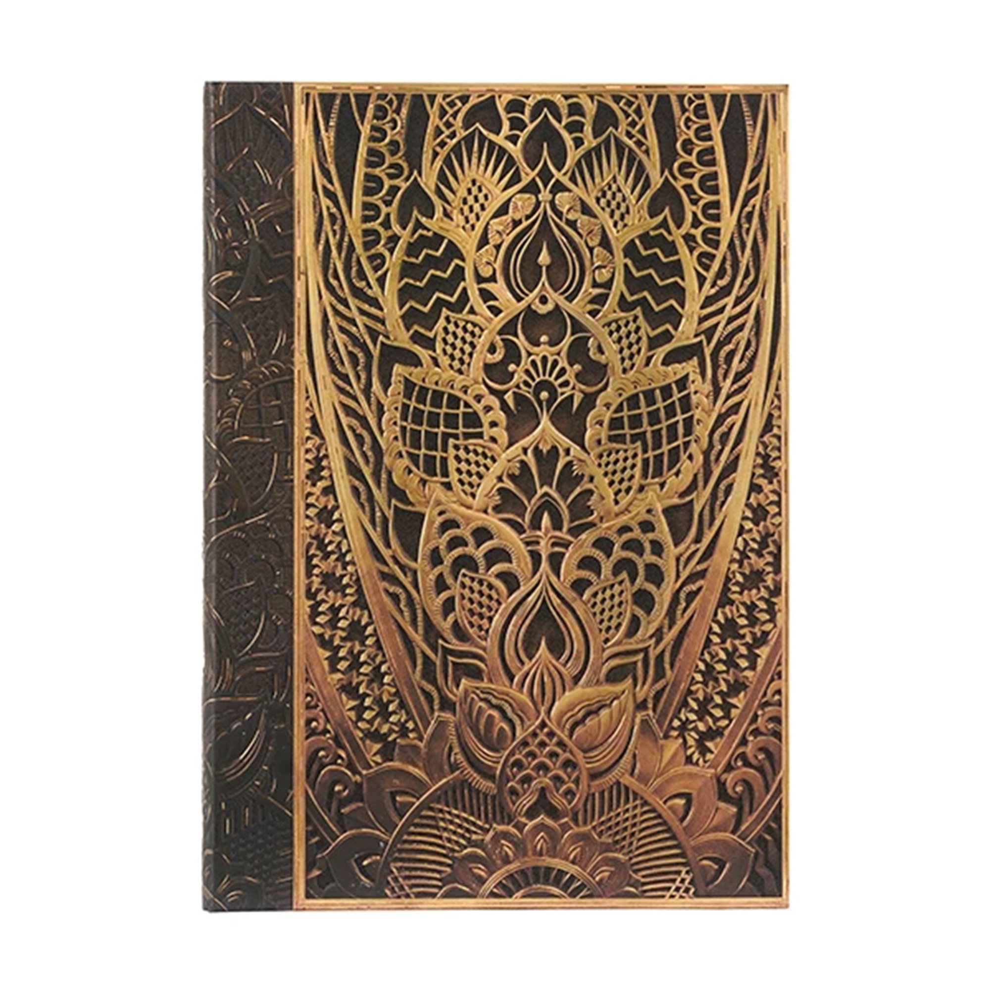 Paperblanks Тефтер The Chanin Rise, Midi, широки редове, твърда корица, 72 листа