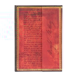 Paperblanks Тефтер Shelley Frankenstein, Midi, широки редове, твърда корица, 72 листа