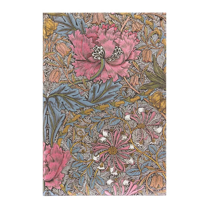 Paperblanks Адресна книга William Morris Pink Honeysuckle, Mini, 64 листа