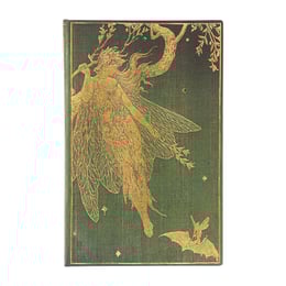 Paperblanks Планер Olive Fairy, Maxi, на точки, твърда корица, 96 листа