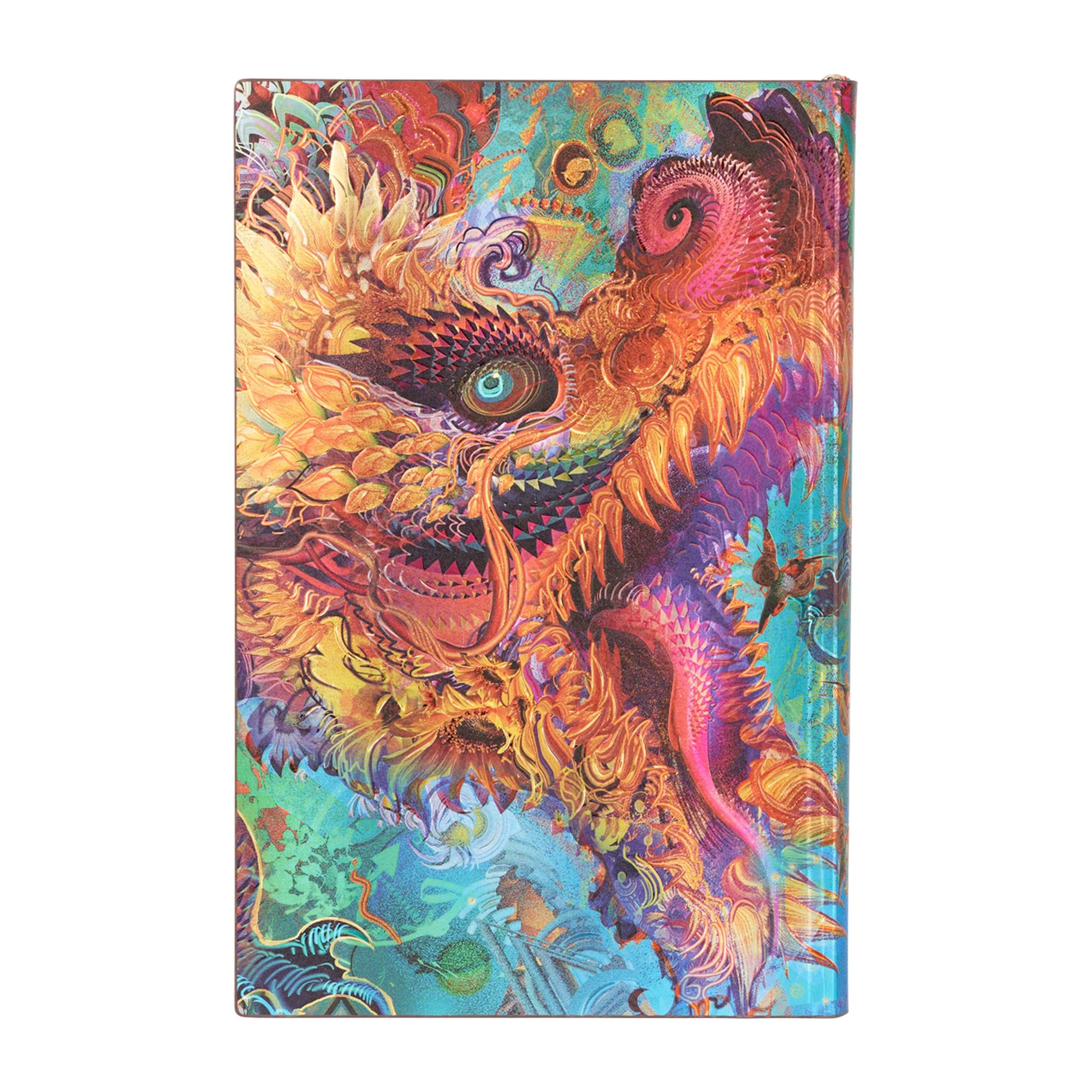 Paperblanks Планер Humming Dragon, Maxi, на точки, мека корица, 96 листа