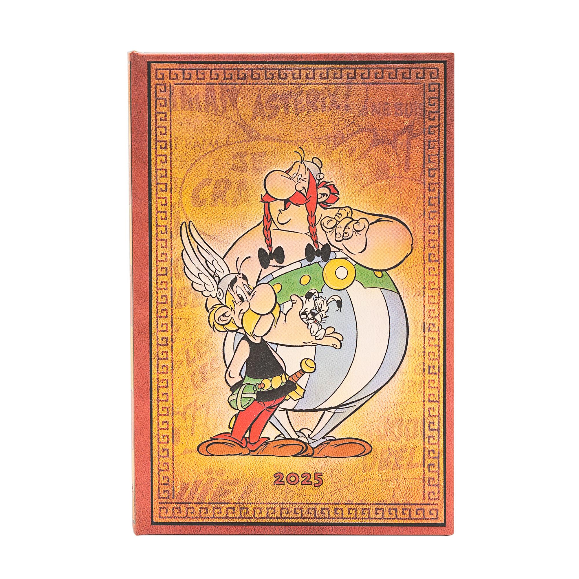 Paperblanks Планер Asterix Obelix, Mini, Verso, твърда корица, 80 листа, за 2025 година