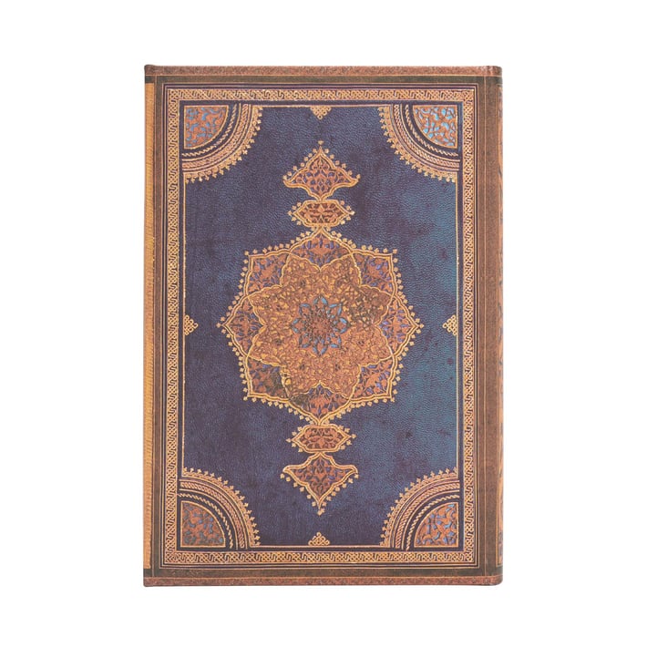 Paperblanks Планер Safavid Indigo, Mini, Verso, твърда корица, 80 листа, за 2025 година