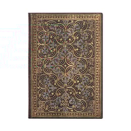 Paperblanks Планер Restoration, Midi, хоризонтален, мека корица, 88 листа, за 2025 година