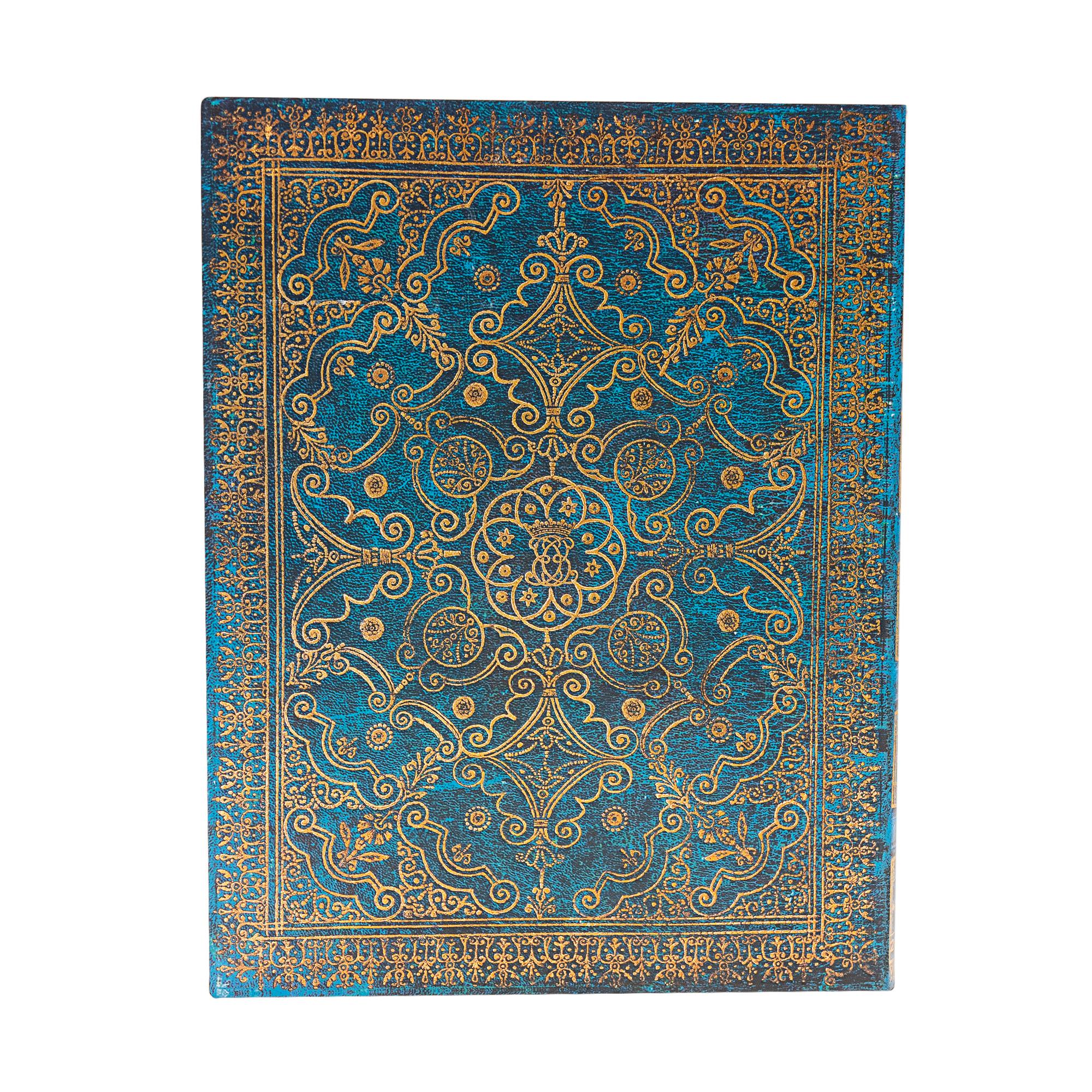 Paperblanks Планер Azure, Ultra, 1 ден на страница, твърда корица, 208 листа, за 2025 година