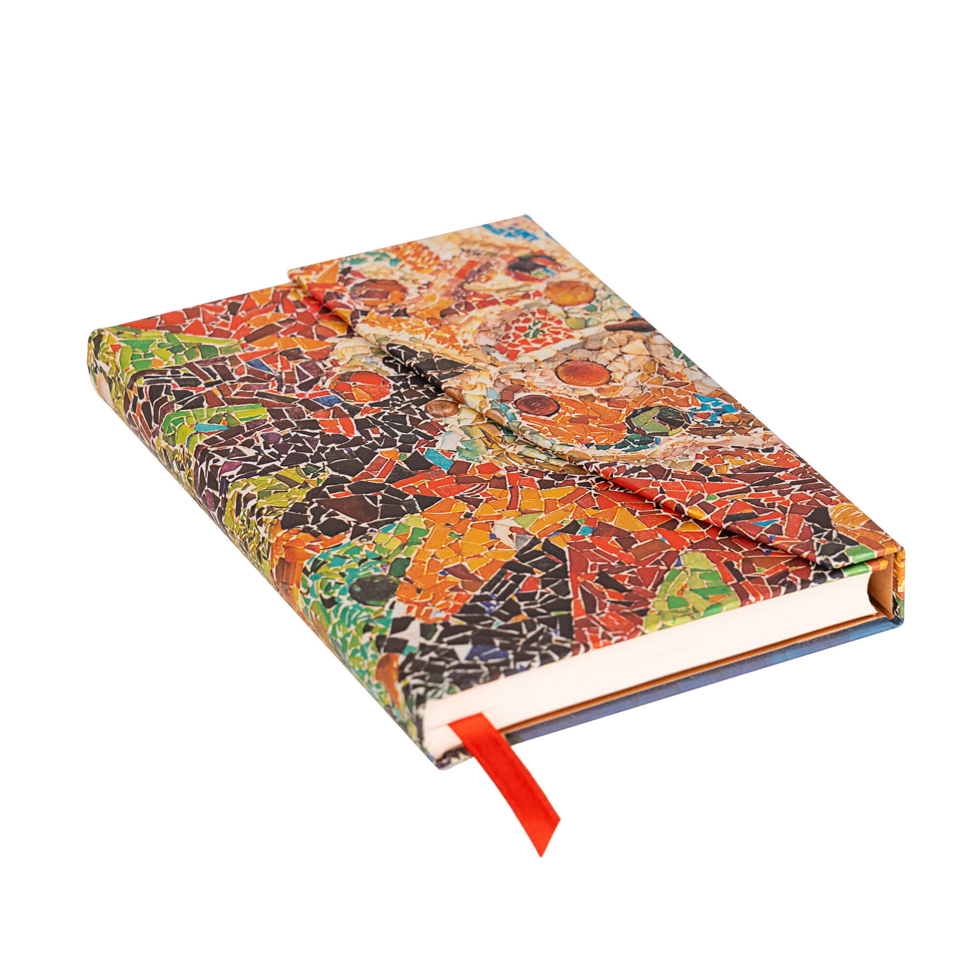 Paperblanks Тефтер Gaudi's Sun, Mini, широки редове, твърда корица, 88 листа