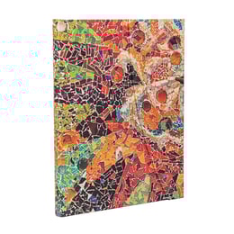 Paperblanks Тефтер Gaudi's Sun, Ultra, широки редове, твърда корица, 72 листа