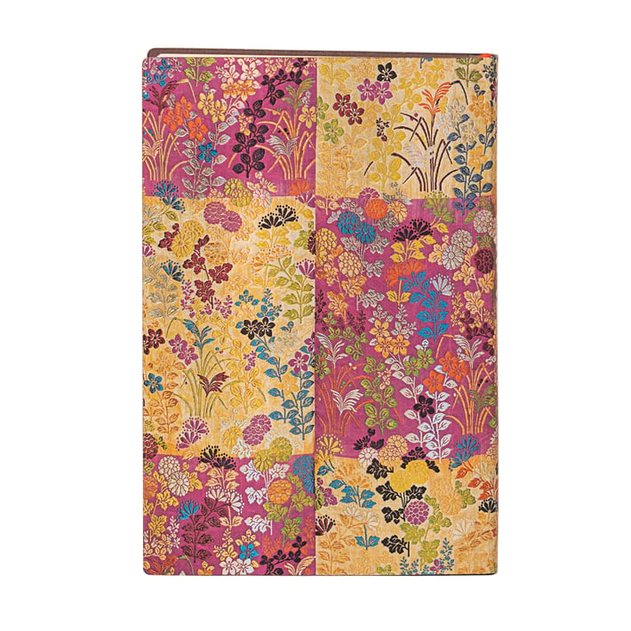 Paperblanks Тефтер Kara-Ori Pink, Mini, широки редове, мека корица, 104 листа