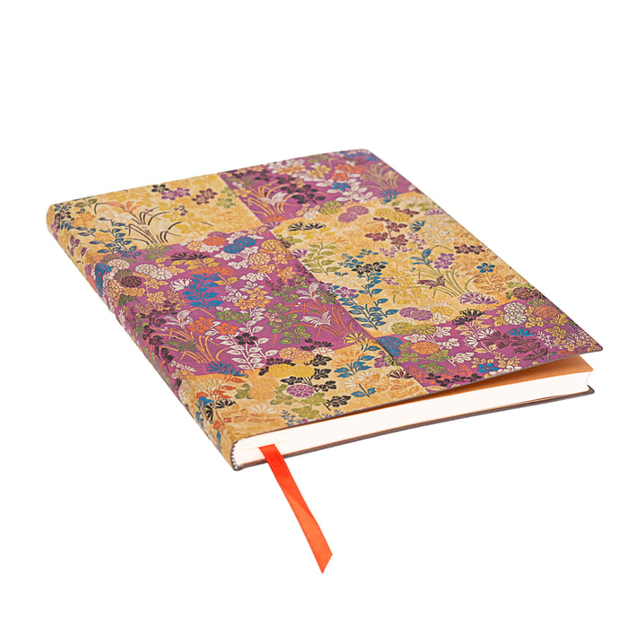 Paperblanks Тефтер Kara-Ori Pink, Ultra, широки редове, мека корица, 88 листа