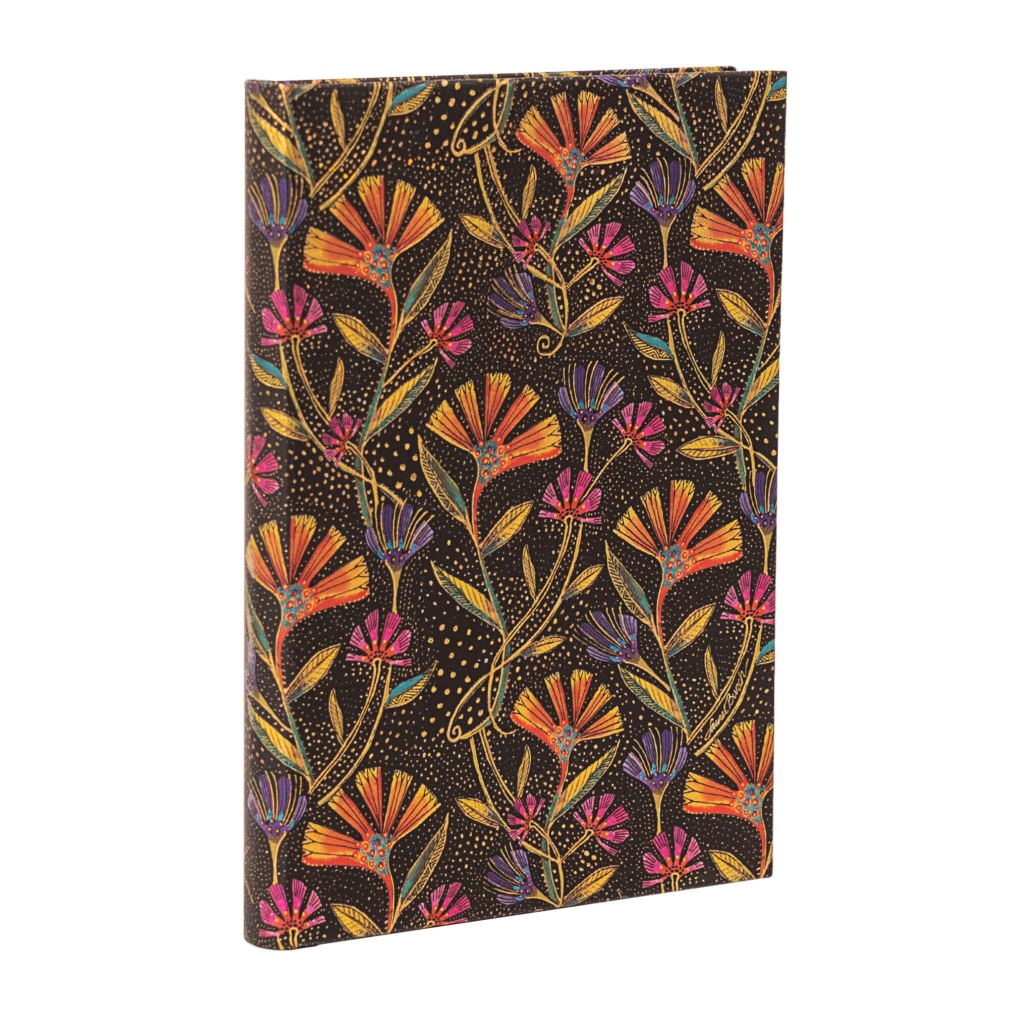 Paperblanks Адресна книга Wild Flowers, Midi, твърда корица, 72 листа