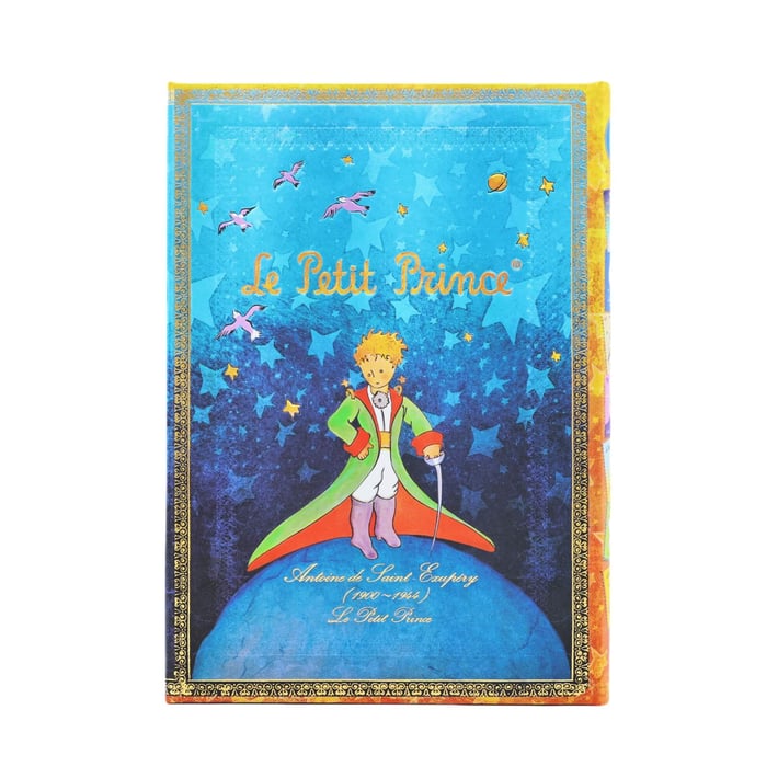 Paperblanks Тефтер Saint-Exupery - The Little Prince, Midi, твърда корица, 72 листа