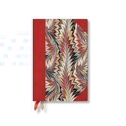 Paperblanks Планер Rubedo, Mini, хоризонтален, твърда корица, 104 листа, за 2025-2026 година