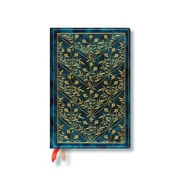 Paperblanks Планер Wildflower Song, Mini, 1 ден на страница, твърда корица, 208 листа, за 2026 година